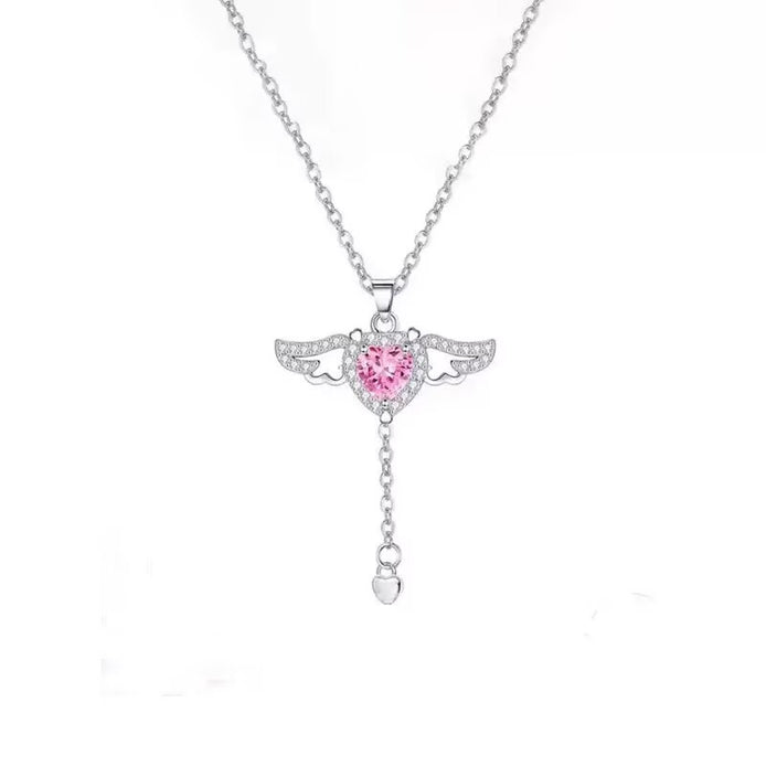 Cupid's Heart S990 Sterling Silver Necklace