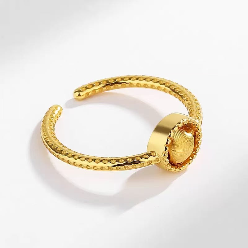 Rotating Planet S925 Sterling Silver Ring