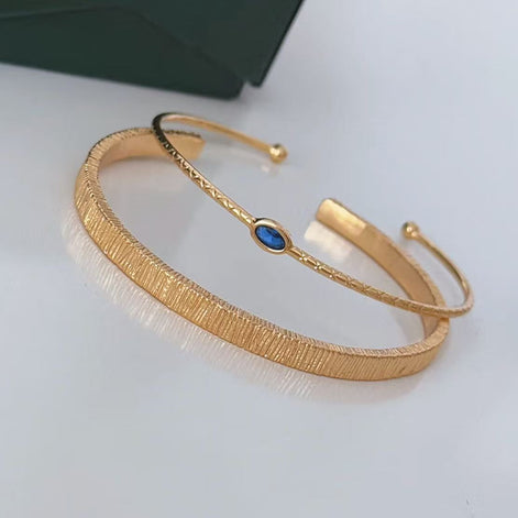 18K Gold-Plated Bracelet Copper-based with High quality Zircon