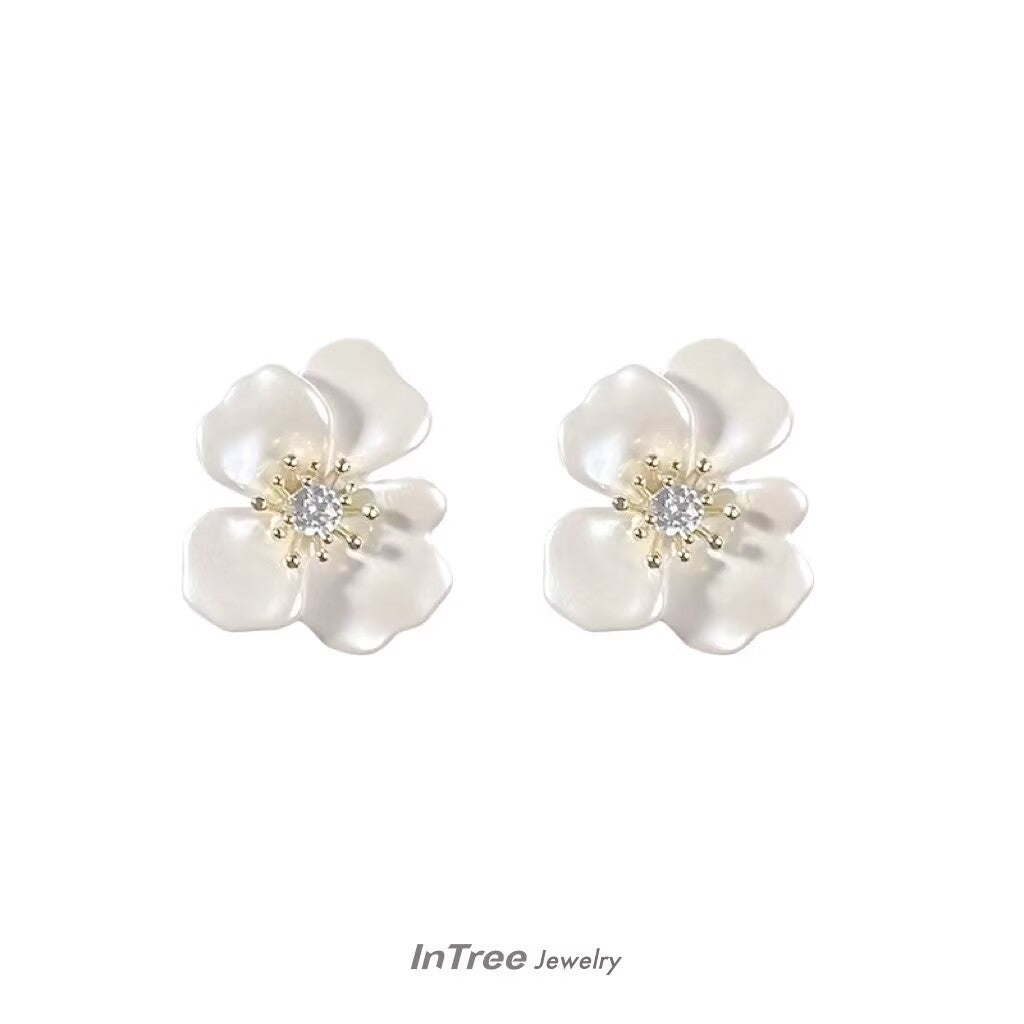 Glaze Dripping Design Earring