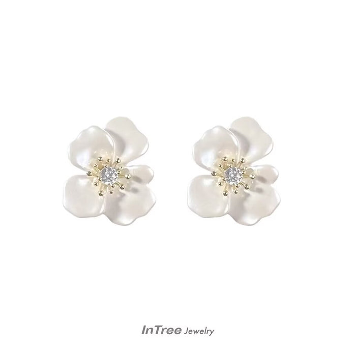 Glaze Dripping Design Earring