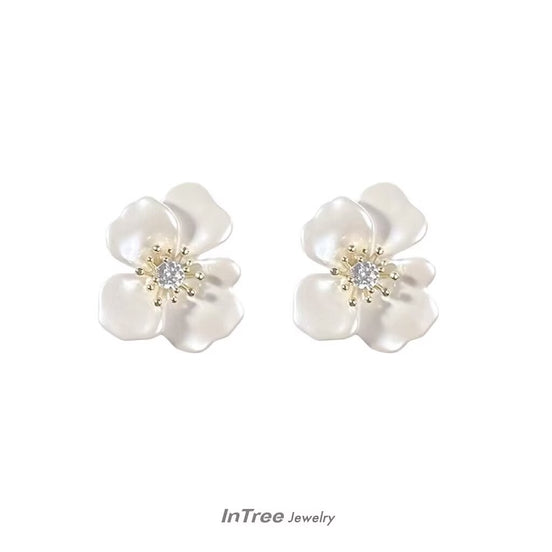 Glaze Dripping Design Earring