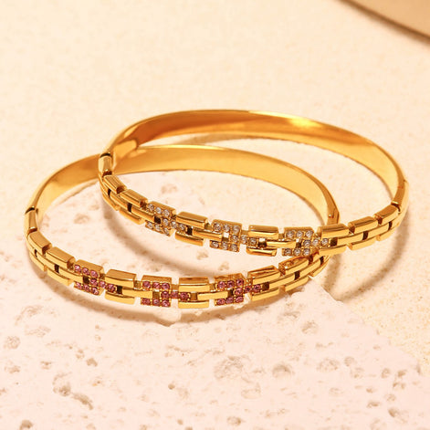 18K Gold Plated SPZ Bracelet