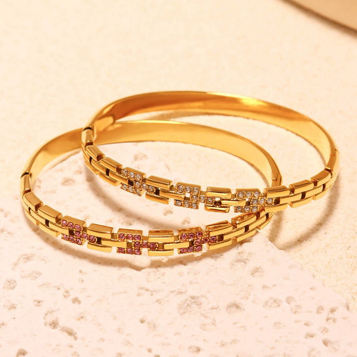 18K Gold Plated SPZ Bracelet