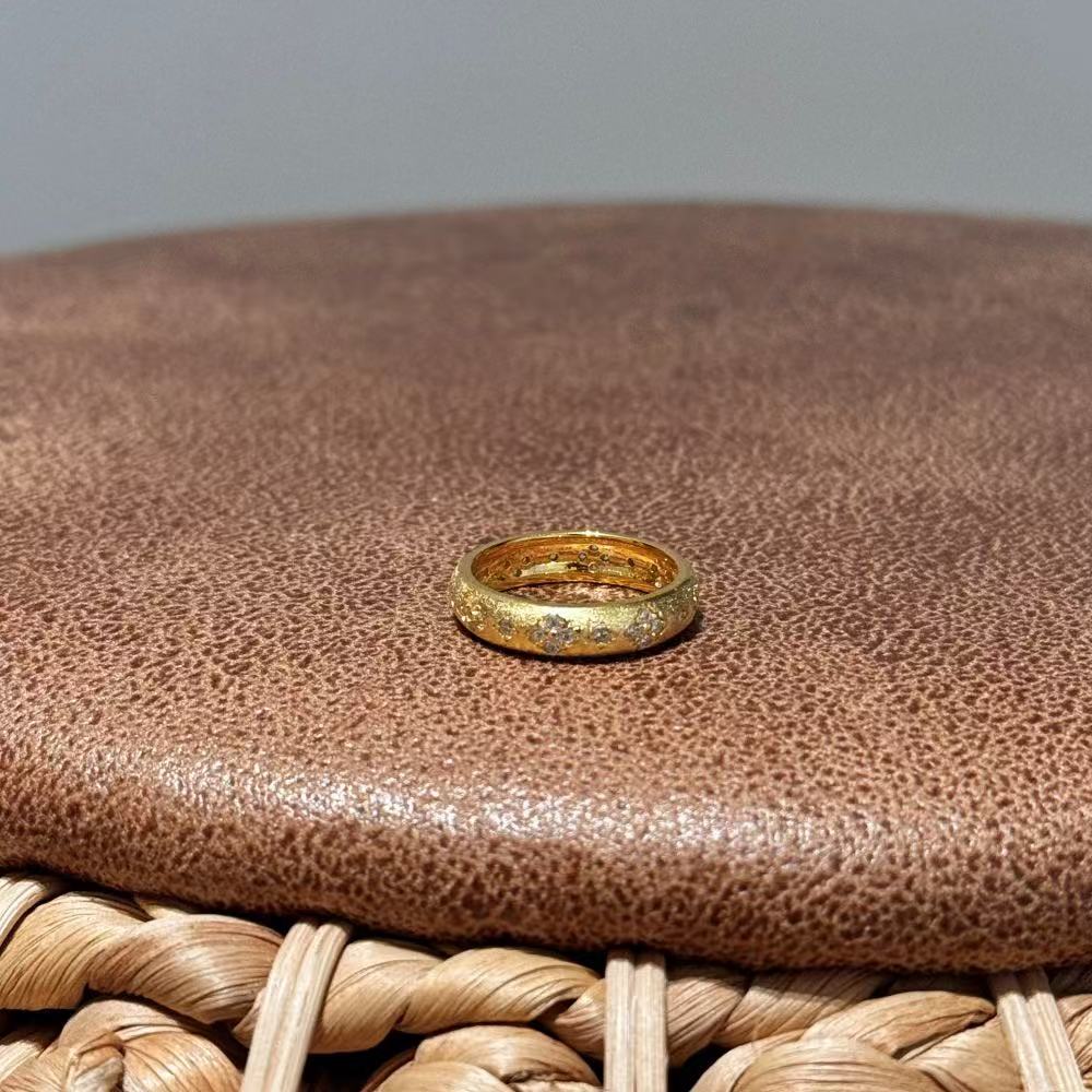 S925 Sterling Silver Classic Ring with 5A Zircon