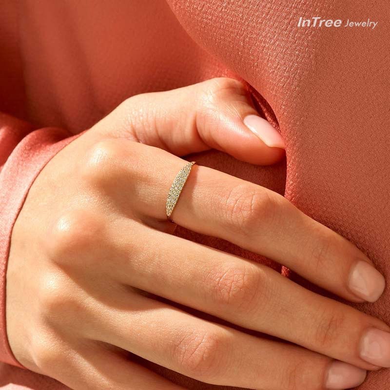 JYB S925 Sterling Silver Minimalist Design Ring