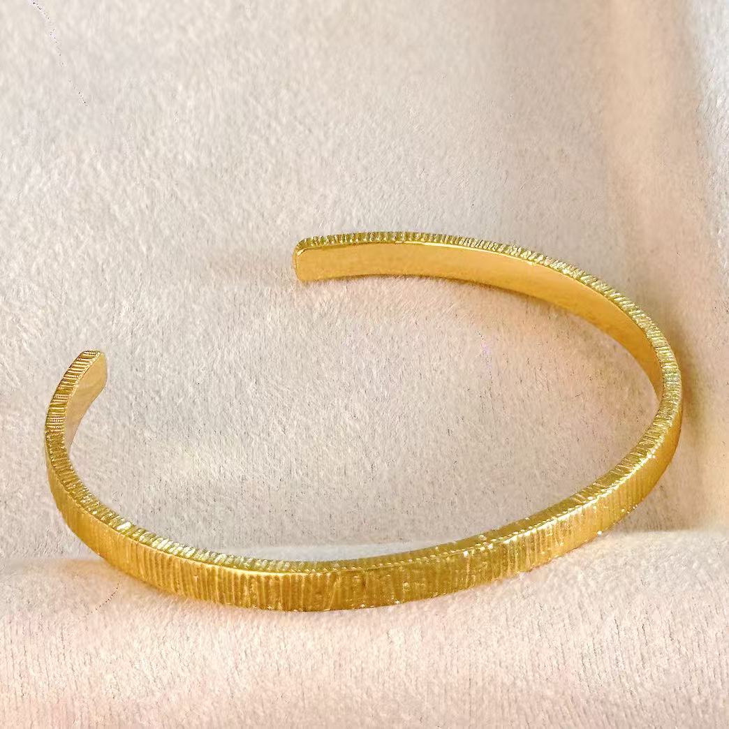 18K Gold-Plated Bracelet Copper-based with High quality Zircon