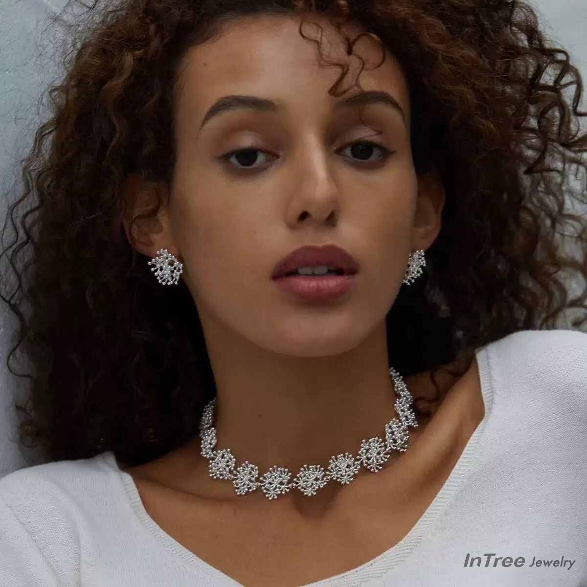 Original Designer - Bursting Sparkles Design Necklace