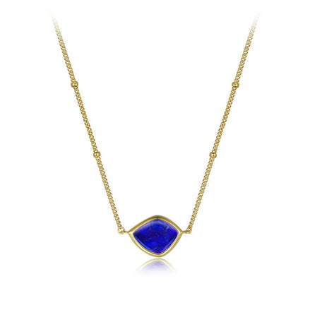 Original Designer -Lapis Deep Celestial Breath Necklace