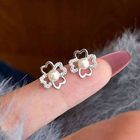 FLC Natrual Freshwater Pearl Earring