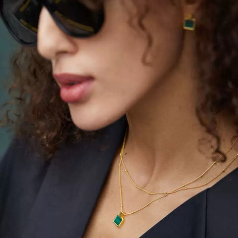 The Green Dreamy Journey Necklace