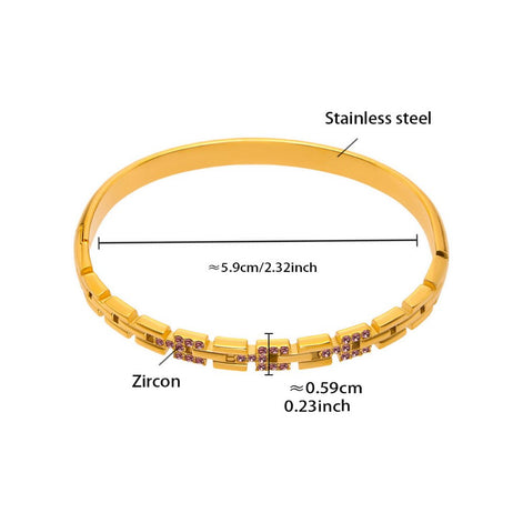18K Gold Plated SPZ Bracelet