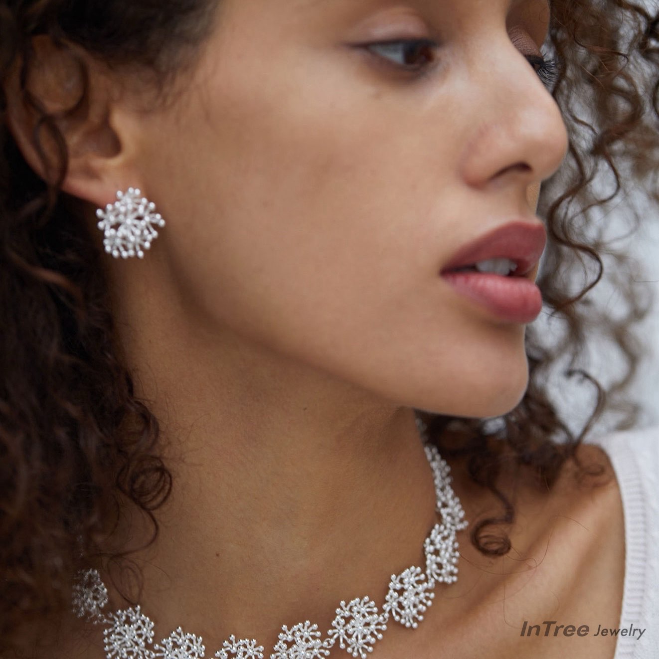 Original Designer - Bursting Sparkles Design Necklace