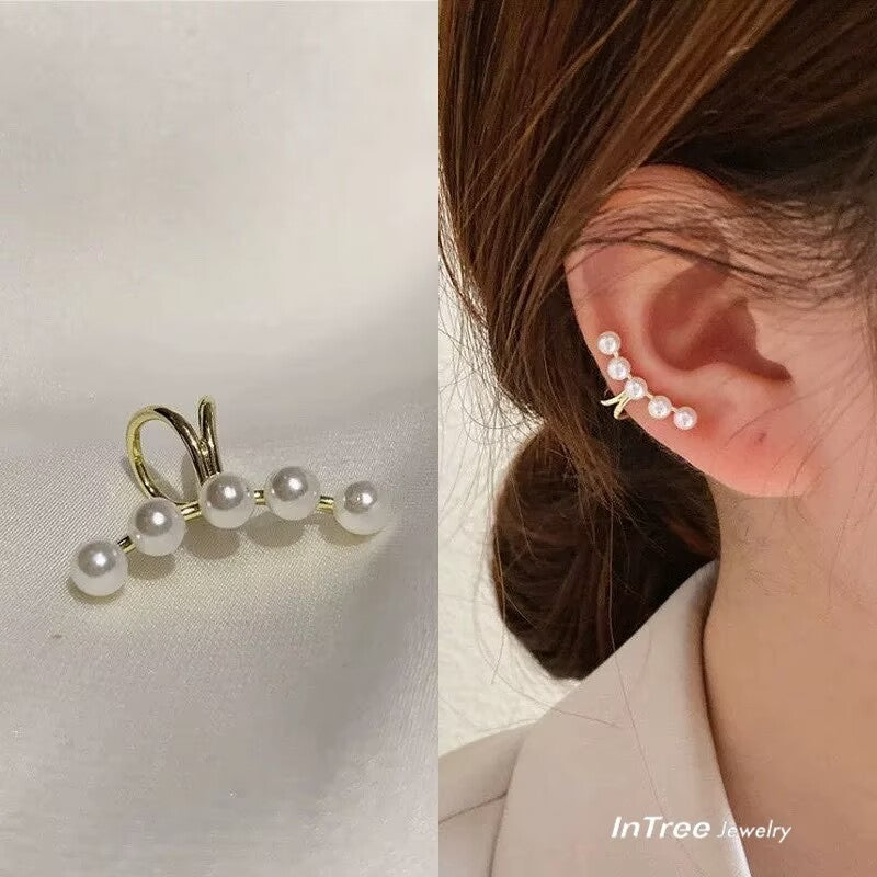 OJD S925 Sterling Silver  Pearl Earring