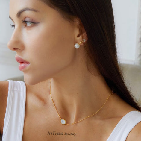 Original Designer -Celestial Eyelet Necklace