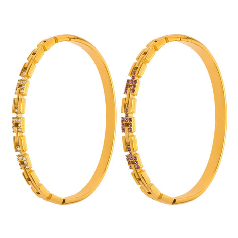 18K Gold Plated SPZ Bracelet