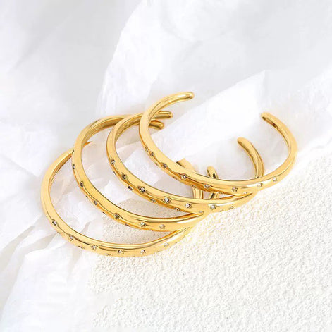 18K Gold Plated YCS Bracelet