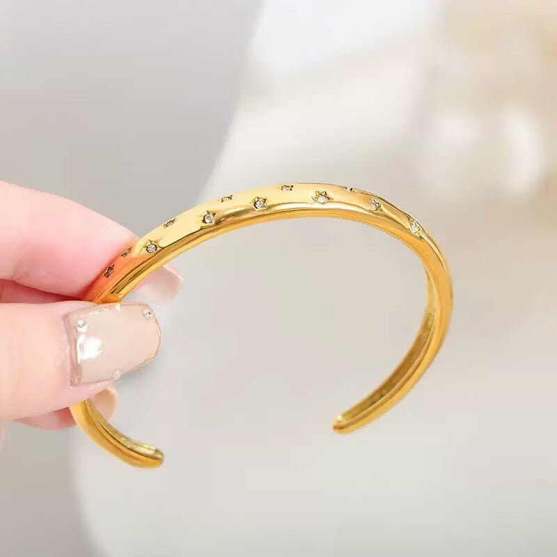 18K Gold Plated YCS Bracelet
