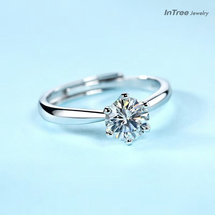 LMX Moissanite Ring