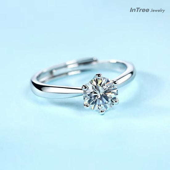 LMX Moissanite Ring