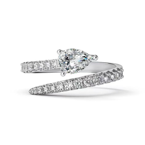 HSD S925 Sterling Silver Ring with 5A Zircon